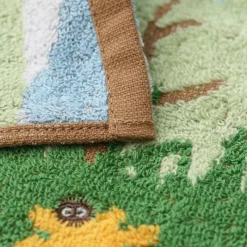 Linge De Maison|Maison Ghibli Mini Serviette Course Totoro bleu & blanc 25x25 cm - Mon Voisin Totor