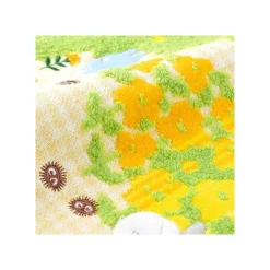 Linge De Maison|Maison Ghibli Mini Serviette Fleurs Jaunes 25x25 cm - Mon voisin Totoro