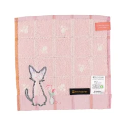 Linge De Maison|Maison Ghibli Mini serviette gauffrée Kiki 25x25 cm - Kiki la petite sorcière