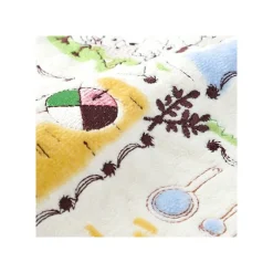 Linge De Maison|Maison Ghibli Mini Serviette Habitants du Château 25x25 cm - Le Château ambulant