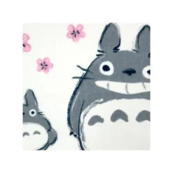 Linge De Maison|Maison Ghibli Mini Serviette Imabari Totoro Sakura 34x36 cm - Mon Voisin Totoro