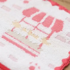 Linge De Maison|Maison Ghibli Mini Serviette Jiji devanture 25x25 cm - Kiki la petite sorcière