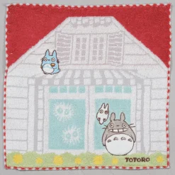 Linge De Maison|Maison Ghibli Mini Serviette Maison de Satsuki & Mei 25x25 cm - Mon Voisin Totoro