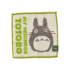 Linge De Maison|Maison Ghibli Mini Serviette Mame Totoro Gris 15x15 cm - Mon Voisin Totoro