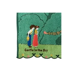 Linge De Maison|Maison Ghibli Mini Serviette Robot Jardinier 34x36 cm - Le Château dans le ciel