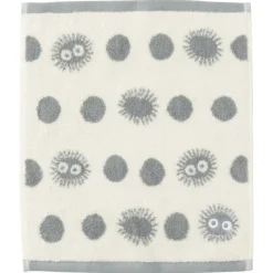 Linge De Maison|Maison Ghibli Mini Serviette Silhouette Noiraude 33x36 cm - Mon Voisin Totoro