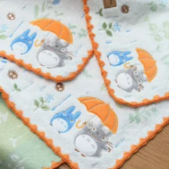 Linge De Maison|Maison Ghibli Mini Serviette Sous la pluie 25x25 cm - Mon Voisin Totoro