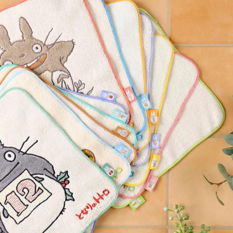 Linge De Maison|Maison Ghibli Mini Serviette Totoro anniversaire 2 25x25 cm - Mon Voisin Totoro
