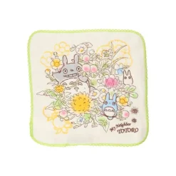 Linge De Maison|Maison Ghibli MinI Serviette Totoro Bouquet de Printemps 25X25 cm - Mon Voisin Toto