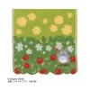 Linge De Maison|Maison Ghibli Mini Serviette Totoro Fleurs & Fraises 25x25 cm - Mon Voisin Totoro