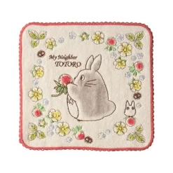 Linge De Maison|Maison Ghibli Mini Serviette Totoro Fraises 25x25 cm - Mon Voisin Totoro