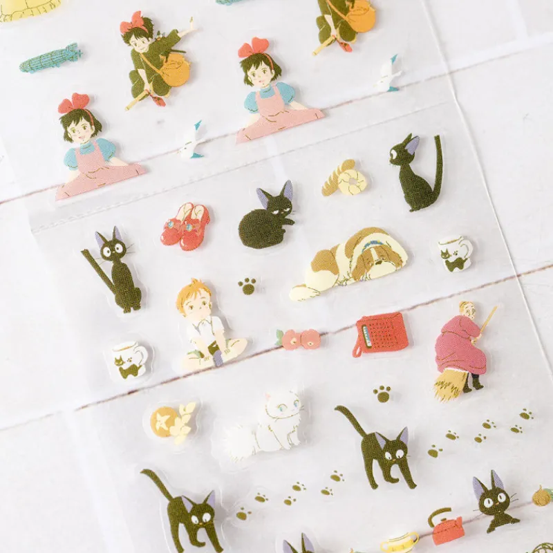 Petit Matériel|Maison Ghibli Mini stickers agenda - Kiki la petite sorcière