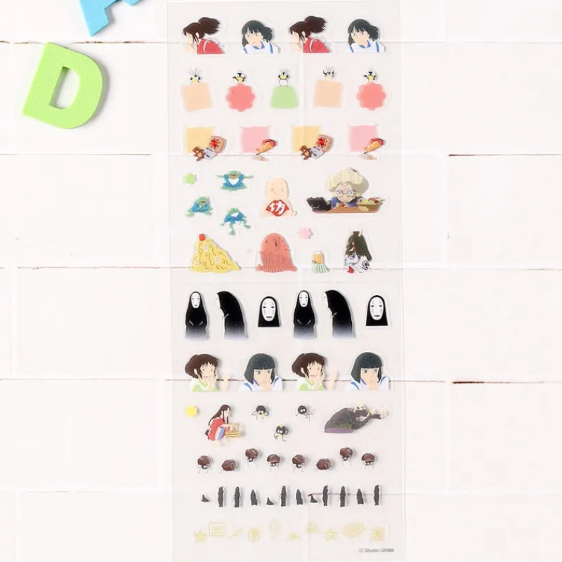 Petit Matériel|Maison Ghibli Mini stickers agenda - Le Voyage de Chihiro
