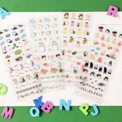 Petit Matériel|Maison Ghibli Mini stickers agenda Collection 1 - Le Château dans le ciel