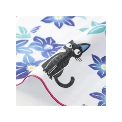 Textile|Maison Ghibli Mouchoir De Tulle Clematites - Kiki la petite sorcière