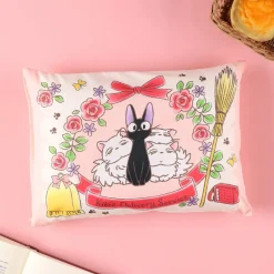 Mobilier|Maison Ghibli Oreiller Famille des chats 28 x 39 cm - Kiki la petite sorcière