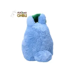 Peluches Nakayoshi|Maison Ghibli Peluche Nakayoshi Totoro Bleu avec feuille - Mon Voisin Totoro