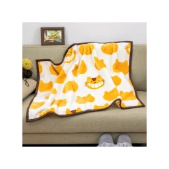 Linge De Maison|Maison Ghibli Plaid Silhouette Chatbus 70x100 cm - Mon Voisin Totoro