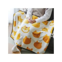 Linge De Maison|Maison Ghibli Plaid Silhouette Chatbus 70x100 cm - Mon Voisin Totoro