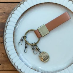 Porte-Clés|Maison Ghibli Porte Clés Cuir Marco - Porco Rosso