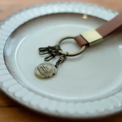 Porte-Clés|Maison Ghibli Porte Clés Cuir Marco - Porco Rosso