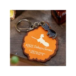 Porte-Clés|Maison Ghibli Porte-Clés broderie Couronne de pain - Kiki la petite sorcière