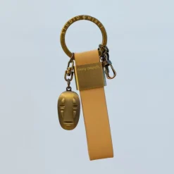 Porte-Clés|Maison Ghibli Porte-Clés Cuir No Face – Le Voyage de Chihiro