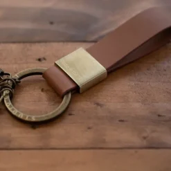 Porte-Clés|Maison Ghibli Porte-Clés Cuir Robot – Le Château dans le ciel