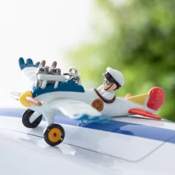 Porte-Clés|Maison Ghibli Porte-clés 3D Avion des rêves - Le vent se lève