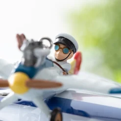 Porte-Clés|Maison Ghibli Porte-clés 3D Avion des rêves - Le vent se lève