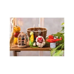 Porte-Clés|Maison Ghibli Porte-Clés Masque de San et Kodama - Princesse Mononoké