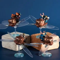 Figurines|Maison Ghibli Pose Collec Assort. de 5 Figurines Flaptter - Le Château dans le ciel