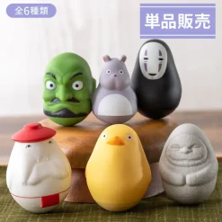 Figurines|Maison Ghibli Pose Collect Assort. de 6 Figurines Roly-poly - Le Voyage de Chihiro