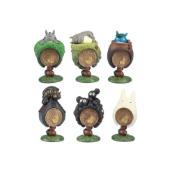 Figurines|Maison Ghibli Pose Collection Totoro Assortiment de 6 Bagues - Mon Voisin Totoro
