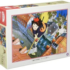 Puzzle|Maison Ghibli Puzzle 500P Dans le port de Koriko - Kiki la petite sorcière