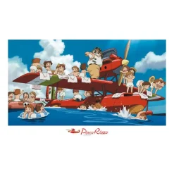 Puzzle|Maison Ghibli Puzzle 1000P Sauvetage en mer - Porco Rosso