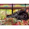 Puzzle|Maison Ghibli Puzzle Vitrail 208P Après le festin - Le Voyage de Chihiro