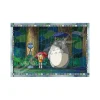 Puzzle|Maison Ghibli Puzzle Vitrail 300P Arrêt de bus - Mon Voisin Totoro