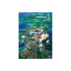 Puzzle|Maison Ghibli Puzzle Vitrail 500P Ciel de Koriko - Kiki la petite sorcière