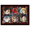 Puzzle|Maison Ghibli Puzzle Vitrail 208P Gallerie des personnages - Porco Rosso