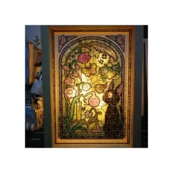 Puzzle|Maison Ghibli Puzzle Vitrail 208P Gallerie des personnages - Porco Rosso