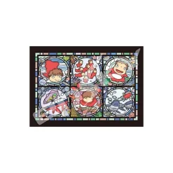 Puzzle|Maison Ghibli Puzzle Vitrail 208P Plein de Ponyos - Ponyo sur la falaise