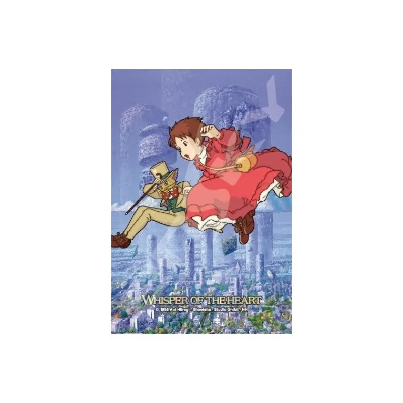 Puzzle|Maison Ghibli Puzzle Vitrail 126P Shizuku & Baron - Si tu tends l'oreille