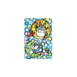 Puzzle|Maison Ghibli Puzzle Vitrail 126P Totoro Billes de Verre - Mon Voisin Totoro