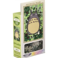 Puzzle|Maison Ghibli Puzzle Vitrail 126P Totoro Gris - Mon Voisin Totoro