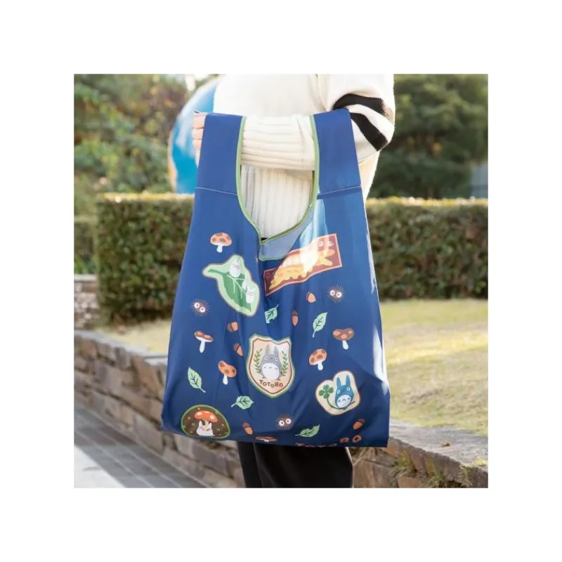 Sacs|Maison Ghibli Sac pliable patch Totoro - Mon Voisin Totoro