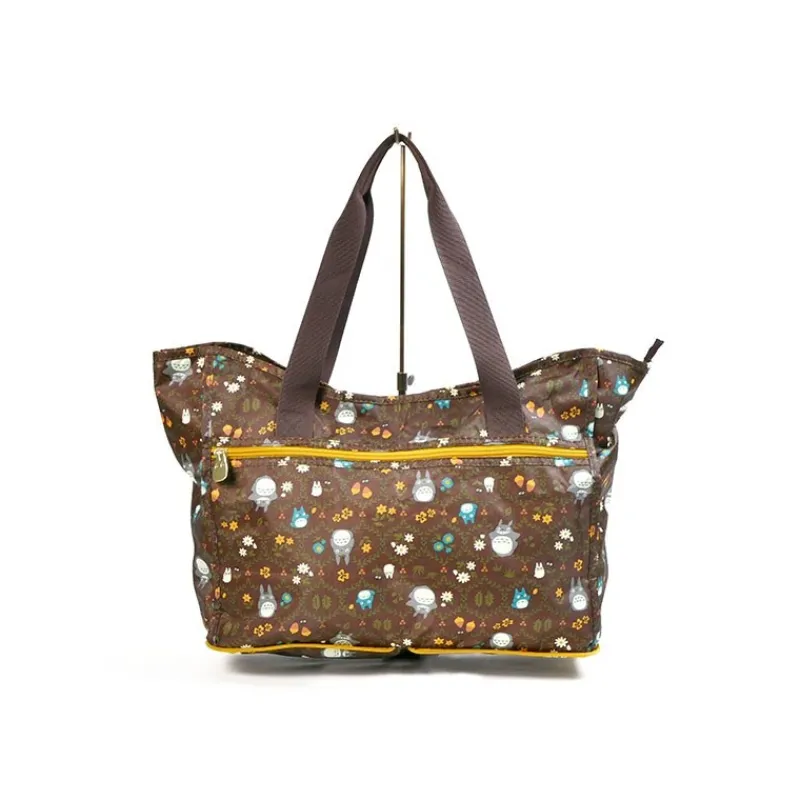 Sacs|Maison Ghibli Sac Pliable Totoro Feuilles - Mon Voisin Totoro