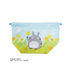 Sacs|Maison Ghibli Sacoche à Gousset Totoro Fleurs 17 x 26 cm - Mon Voisin Totoro