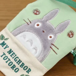 Sacs|Maison Ghibli Sacoche mascotte Totoro Gris 17 x 12 cm - Mon VoisinTotoro