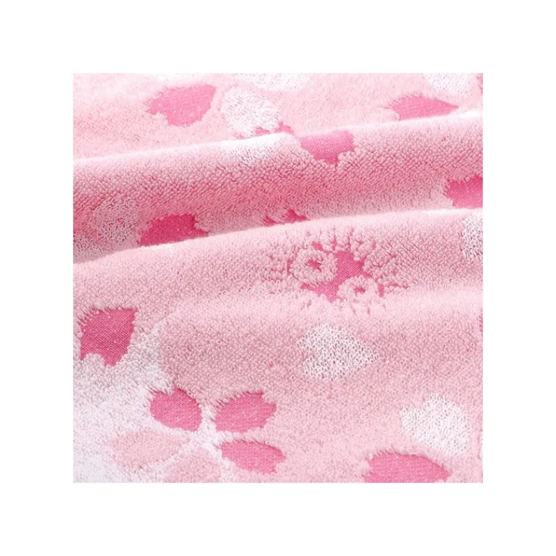 Linge De Maison|Maison Ghibli Serviette Cerisiers en fleurs 34x80 cm - Mon Voisin Totoro